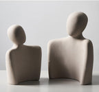 Abstracte Keramische Omhelzing voor Moderne Interieurs