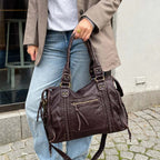 Elegante Dames Handtas met PU Materiaal en Ruime Capaciteit
