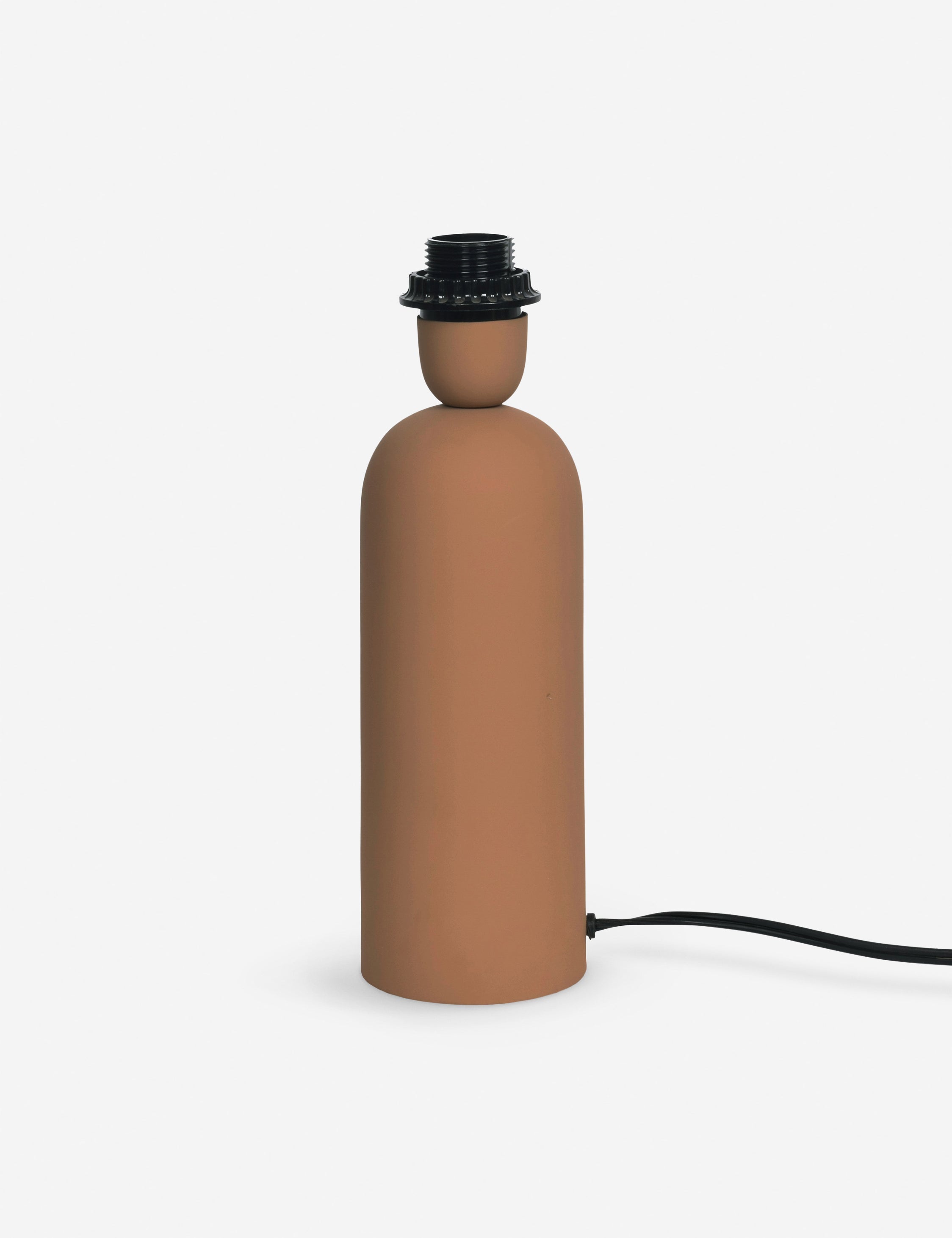 Tafellamp met Minimalistisch IJzerontwerp en Sculpturale Vorm