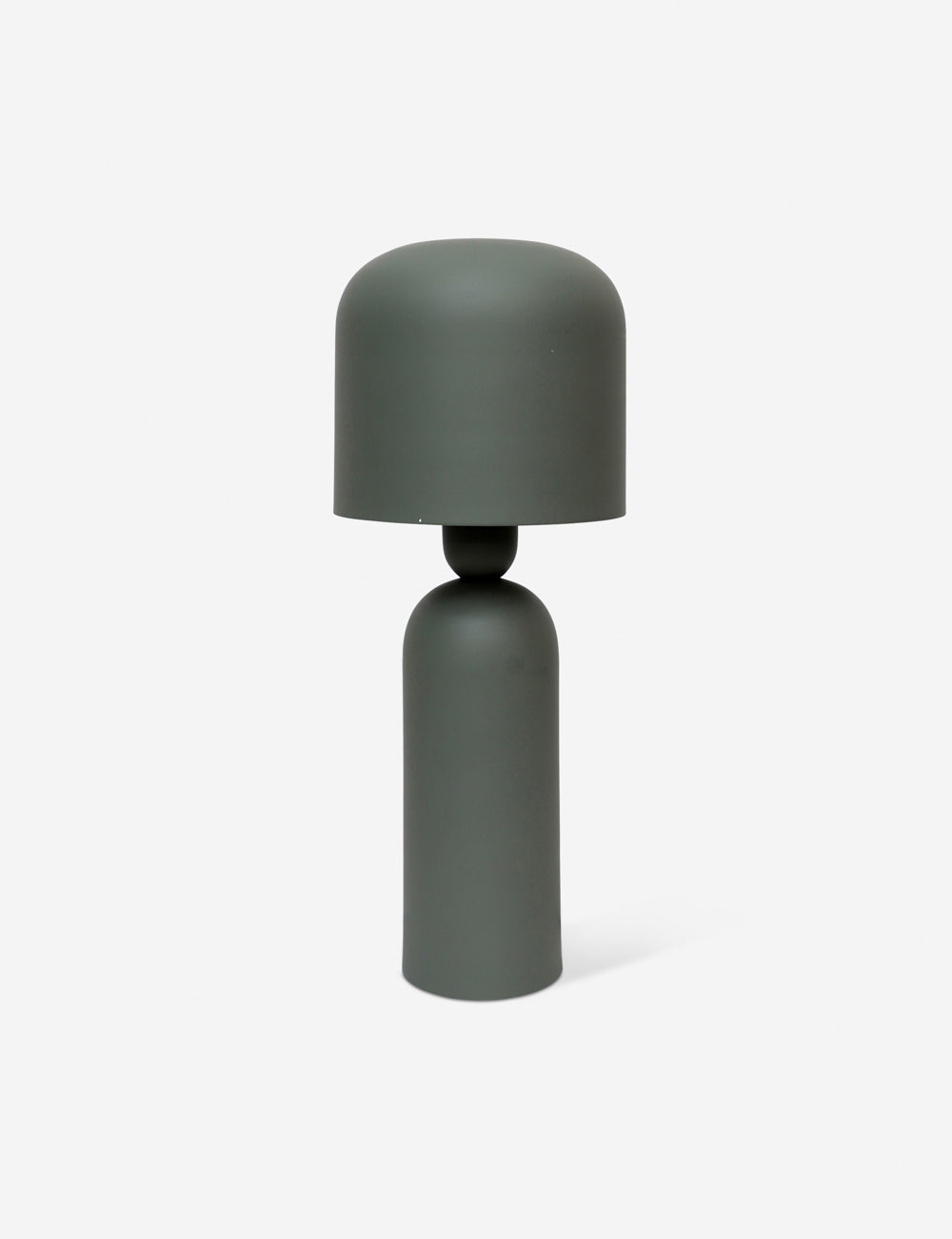 Tafellamp met Minimalistisch IJzerontwerp en Sculpturale Vorm