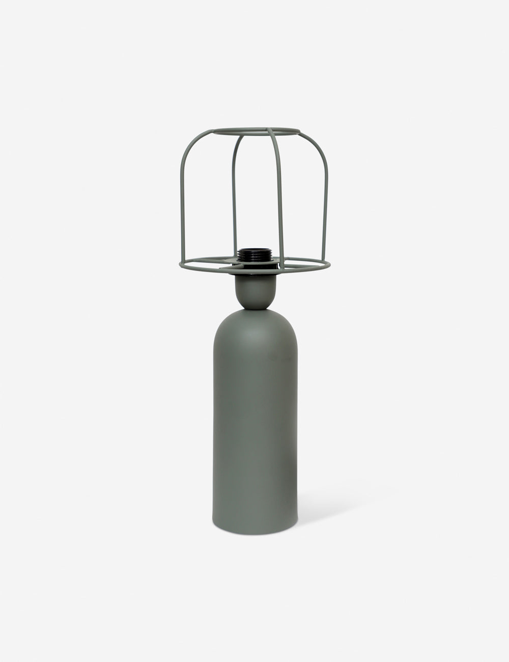 Tafellamp met Minimalistisch IJzerontwerp en Sculpturale Vorm