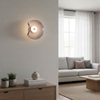 Moderne LED Wandlamp van Glas met Warmwit Licht