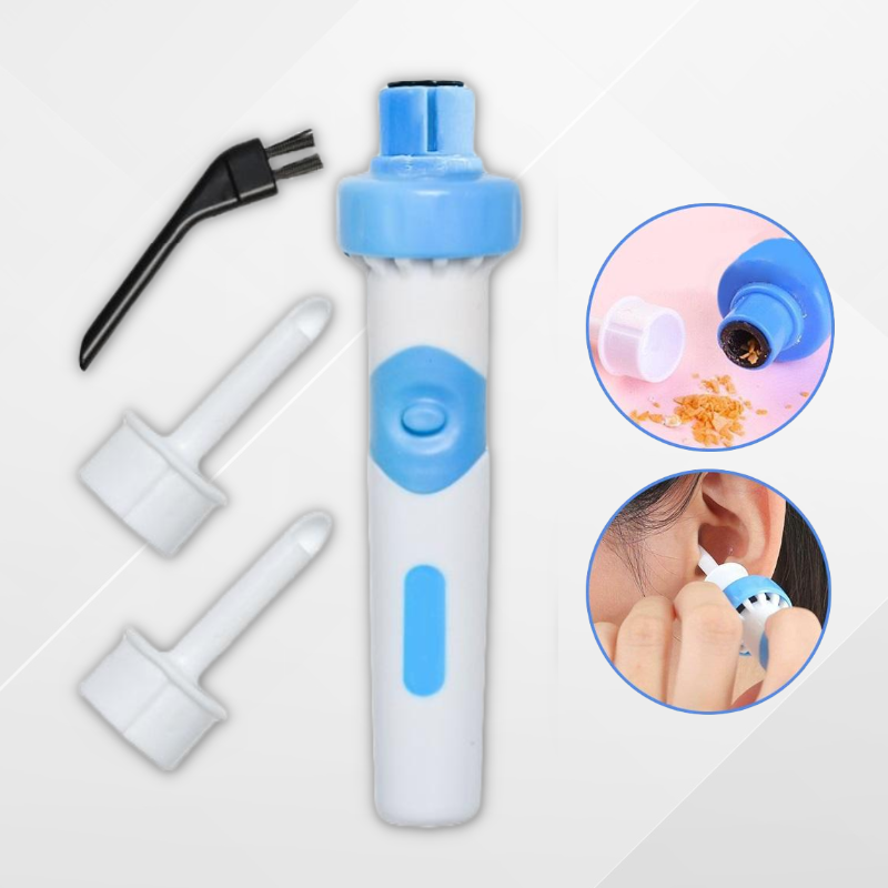 Oorreiniger Met Zacht Vacuumsysteem En Comfortabele Siliconendoppen