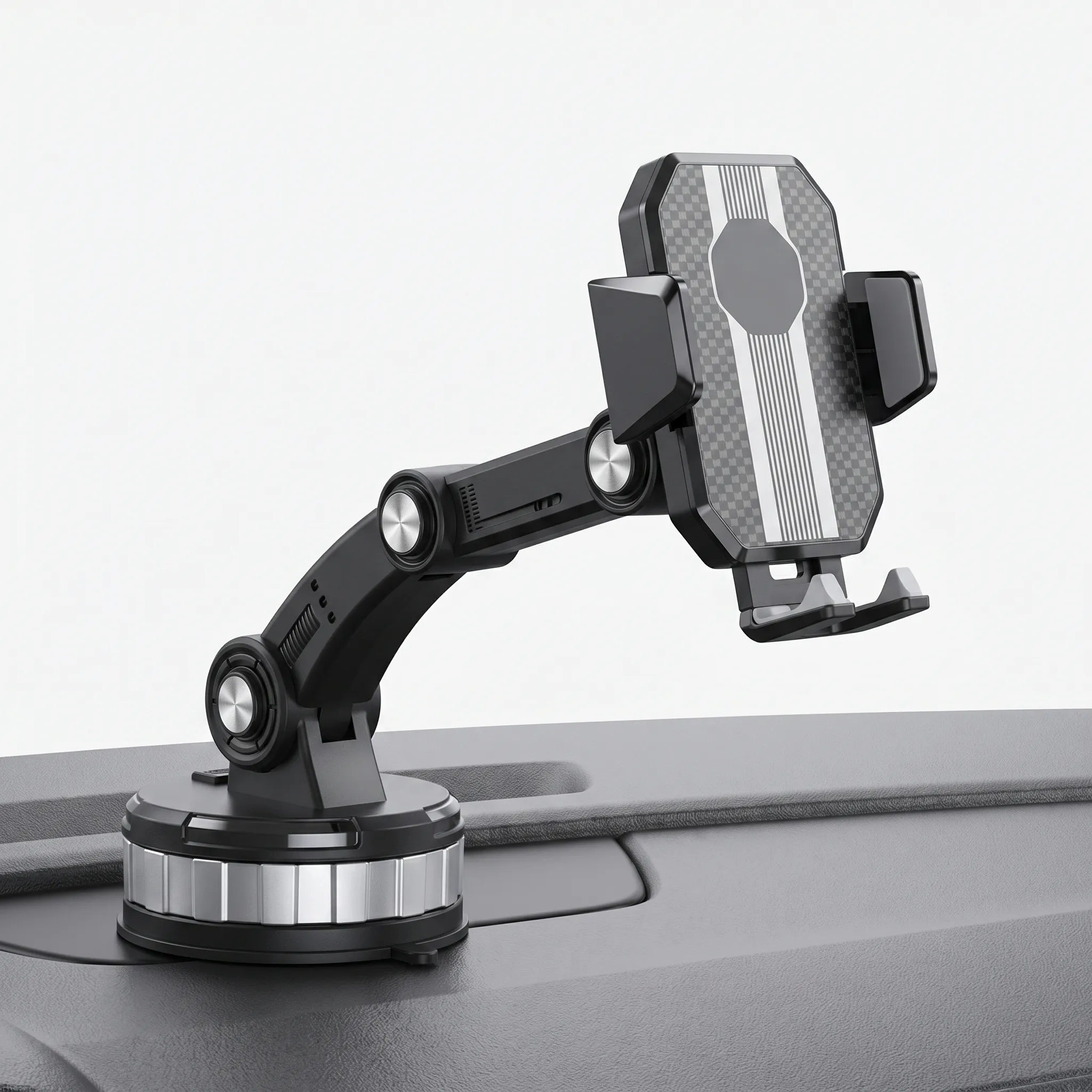 Telefoonhouder voor Auto met Verstelbare Arm en Zuignapbasis