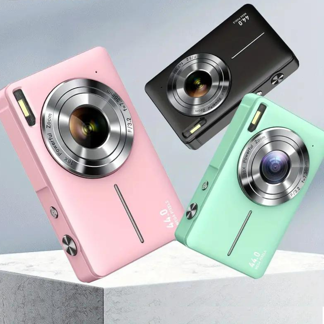 Vintage Digitale Retrocamera voor Nostalgische Fotografie