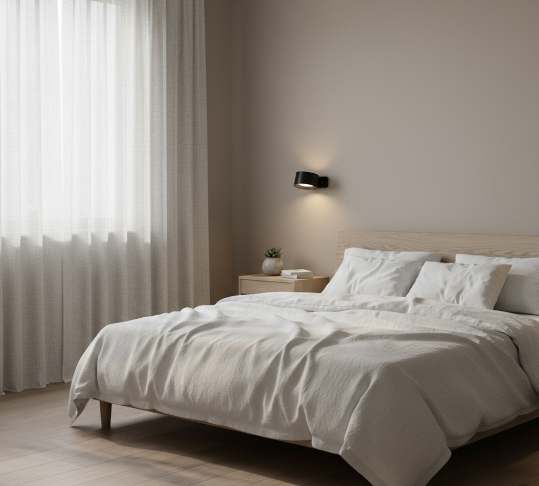 Ronde Wandlamp met Draadloze Ledverlichting