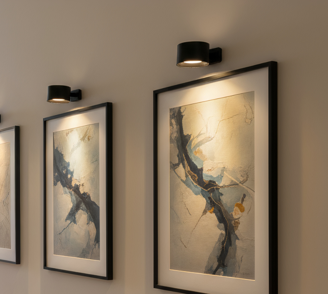 Ronde Wandlamp met Draadloze Ledverlichting