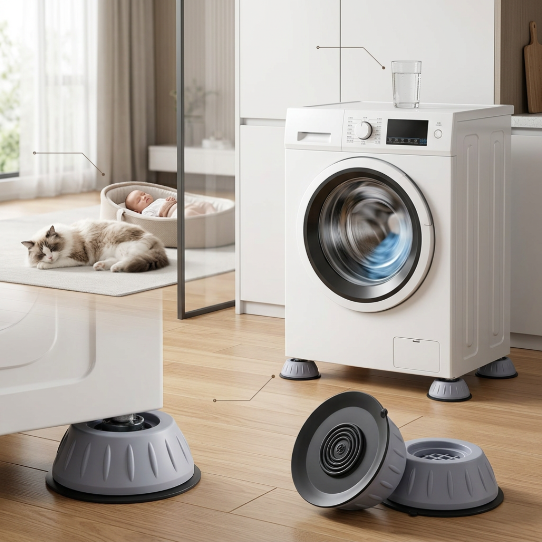Anti-Trillingsdempers Voor Wasmachine En Huishoudelijke Apparaten