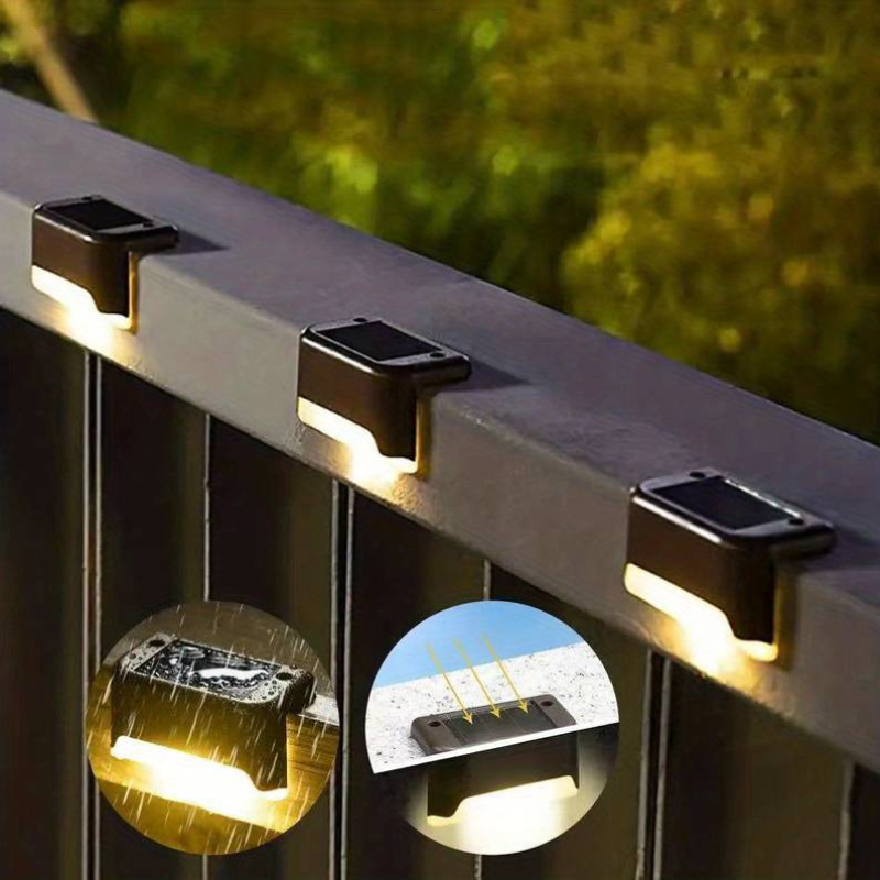 Solar‑Wandlamp met Warm Licht en Efficiënte Buitenverlichting