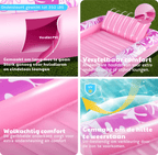 Opblaasbaar Loungebed en Zwembad met Waterfunctie voor Buiten