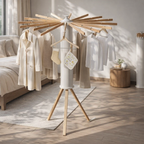 Opvouwbaar Droogrek met Compact Ontwerp en Stevige Constructie