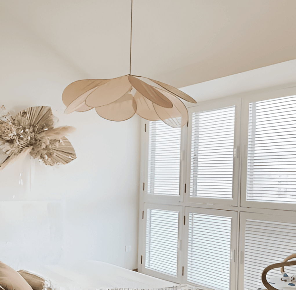 Hanglamp Bloemvorm Warm Licht Rustiek Sfeervol Interieur