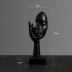 Abstrakt skulptur i moderne design – stilfuld dekoration i resin