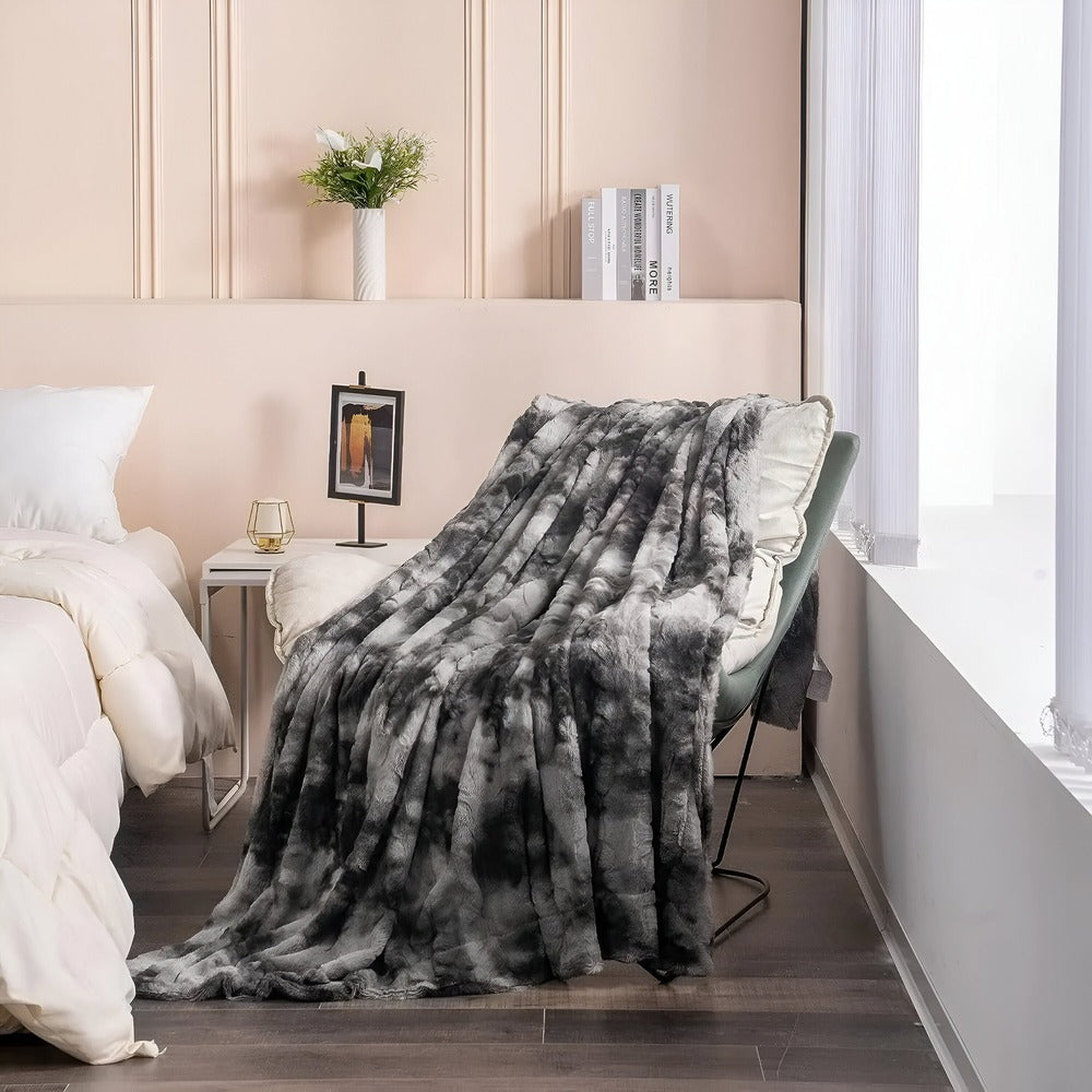Fleeceplaid Met Zachte Structuur En Warme Comfortlaag Voor Winterdagen