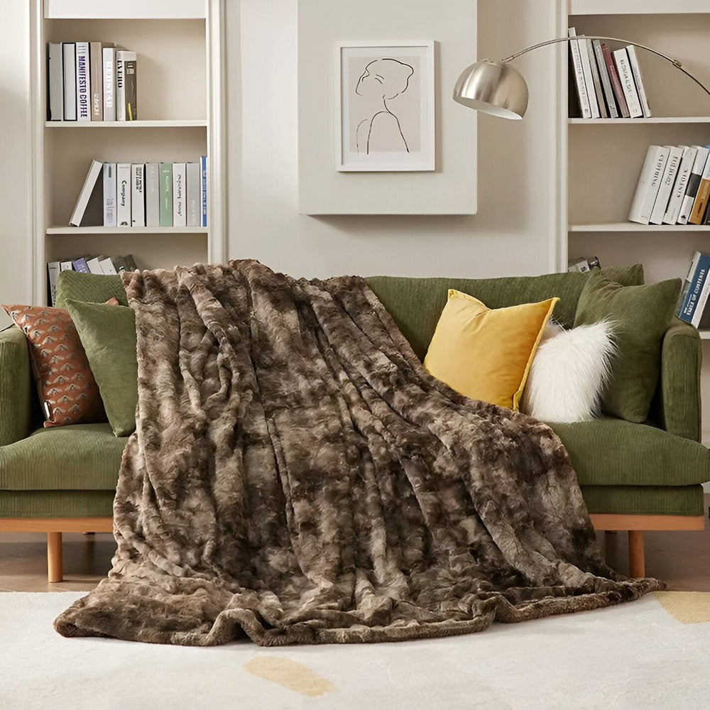 Fleeceplaid Met Zachte Structuur En Warme Comfortlaag Voor Winterdagen