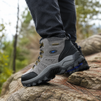 Heren Orthopedische Wandelschoenen met Slipvaste Zool voor Outdoor Gebruik