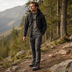 Heren Orthopedische Wandelschoenen met Slipvaste Zool voor Outdoor Gebruik