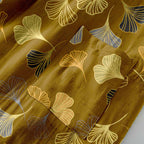 Katoenen Kimono Badjas Met Zachte Stof En Elegant Bladmotief