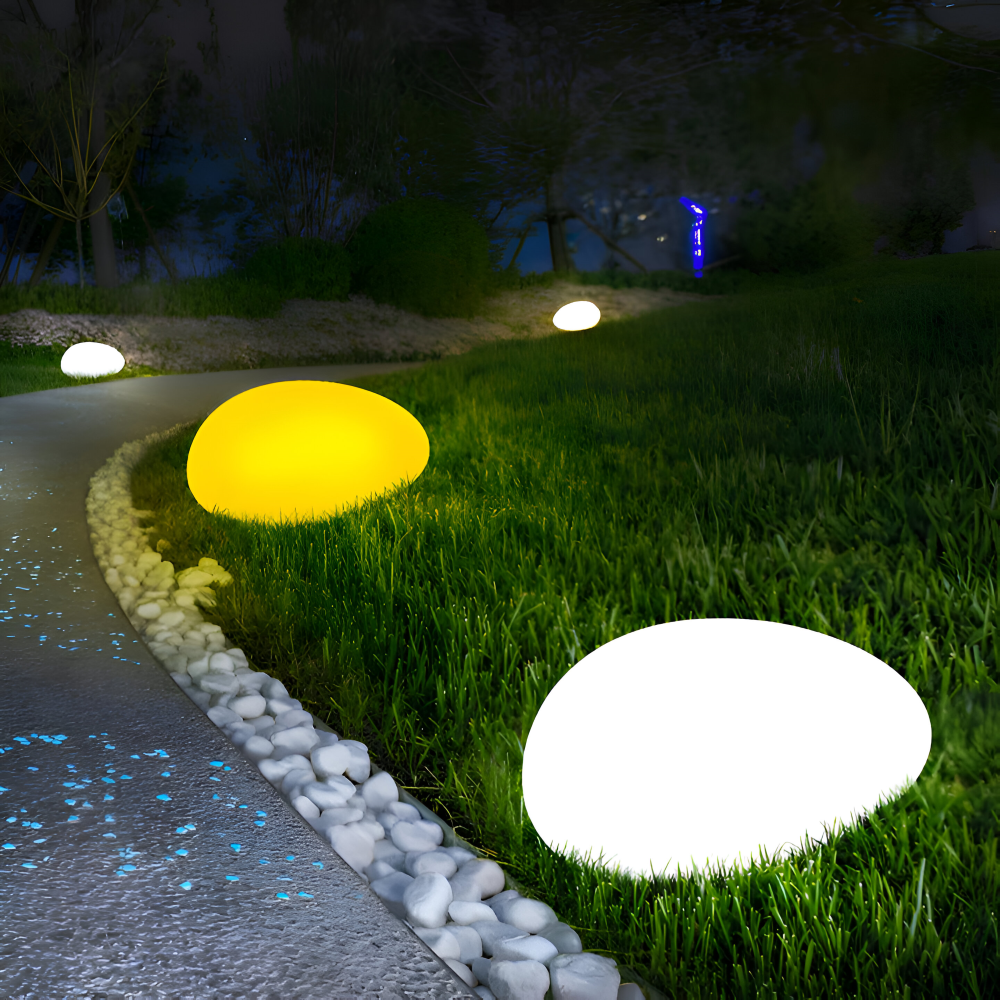 Solar Tuinlamp In Steenvorm Voor Sfeervolle Buitenverlichting