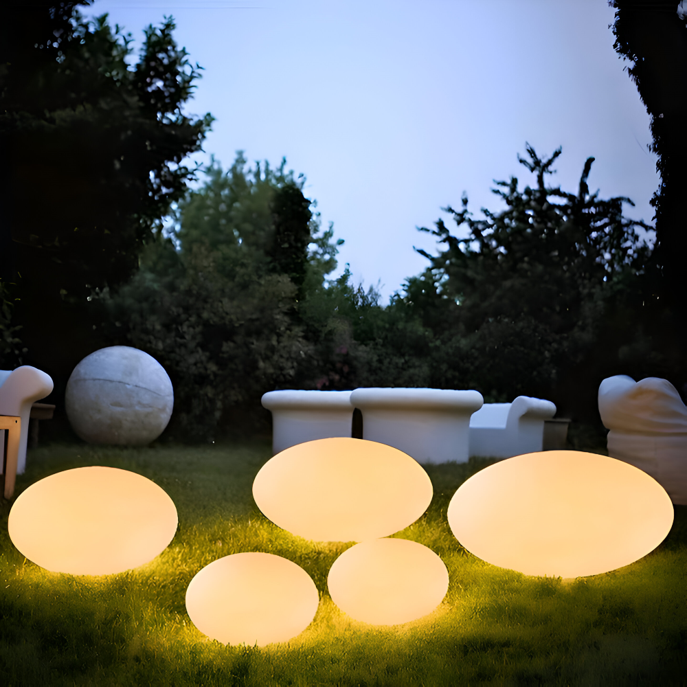 Solar Tuinlamp In Steenvorm Voor Sfeervolle Buitenverlichting