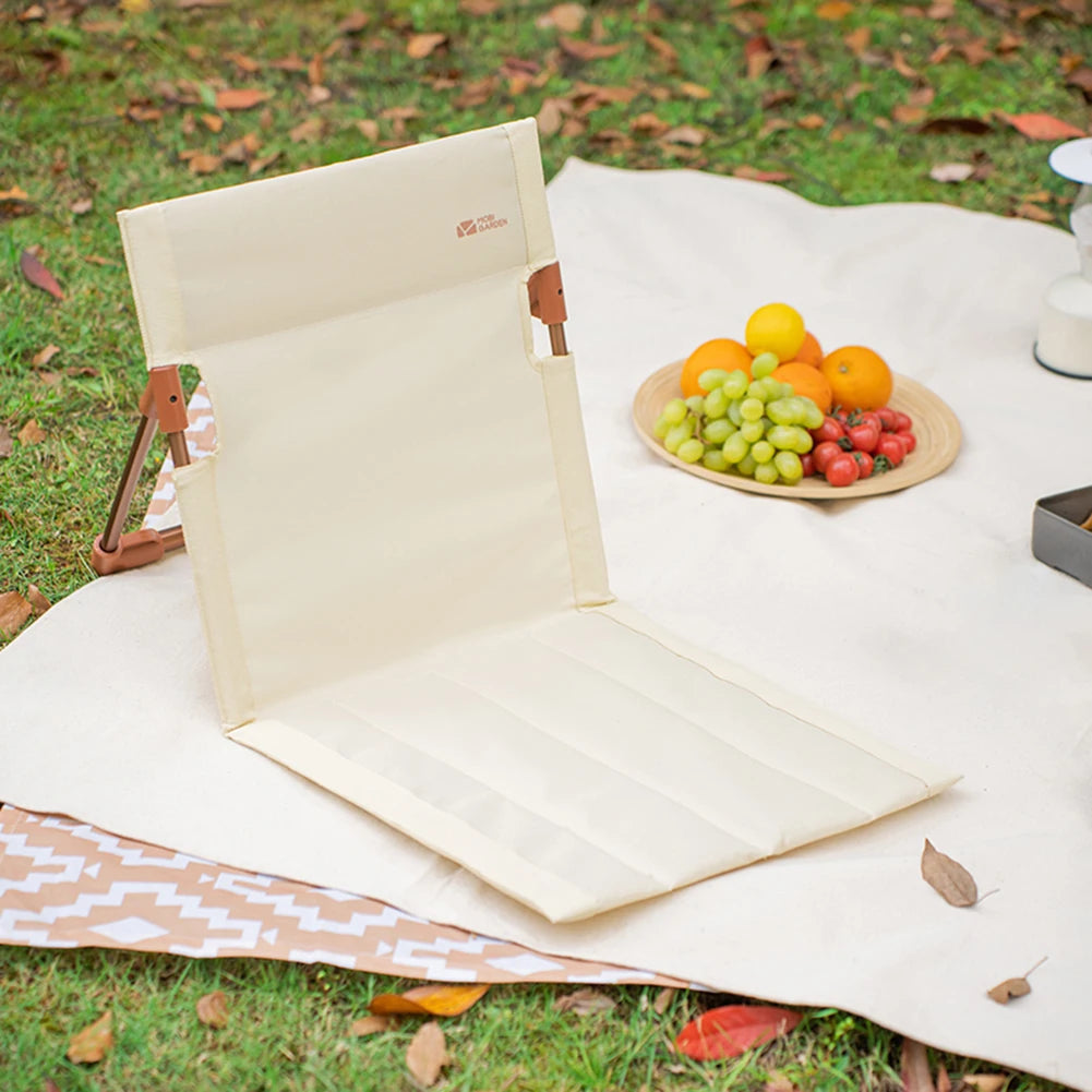Opvouwbare Campingstoel Met Ergonomische Rugsteun En Lichtgewicht Constructie