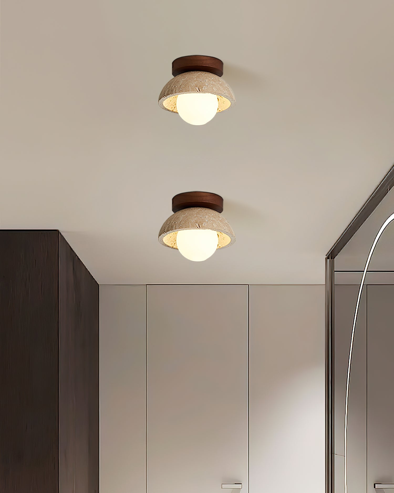 Compacte Plafondlamp Voor Moderne Interieurs