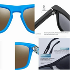Unisex PolarVista Zonnebril met Gepolariseerde Glazen en UV400 Bescherming voor Outdoor Activiteiten