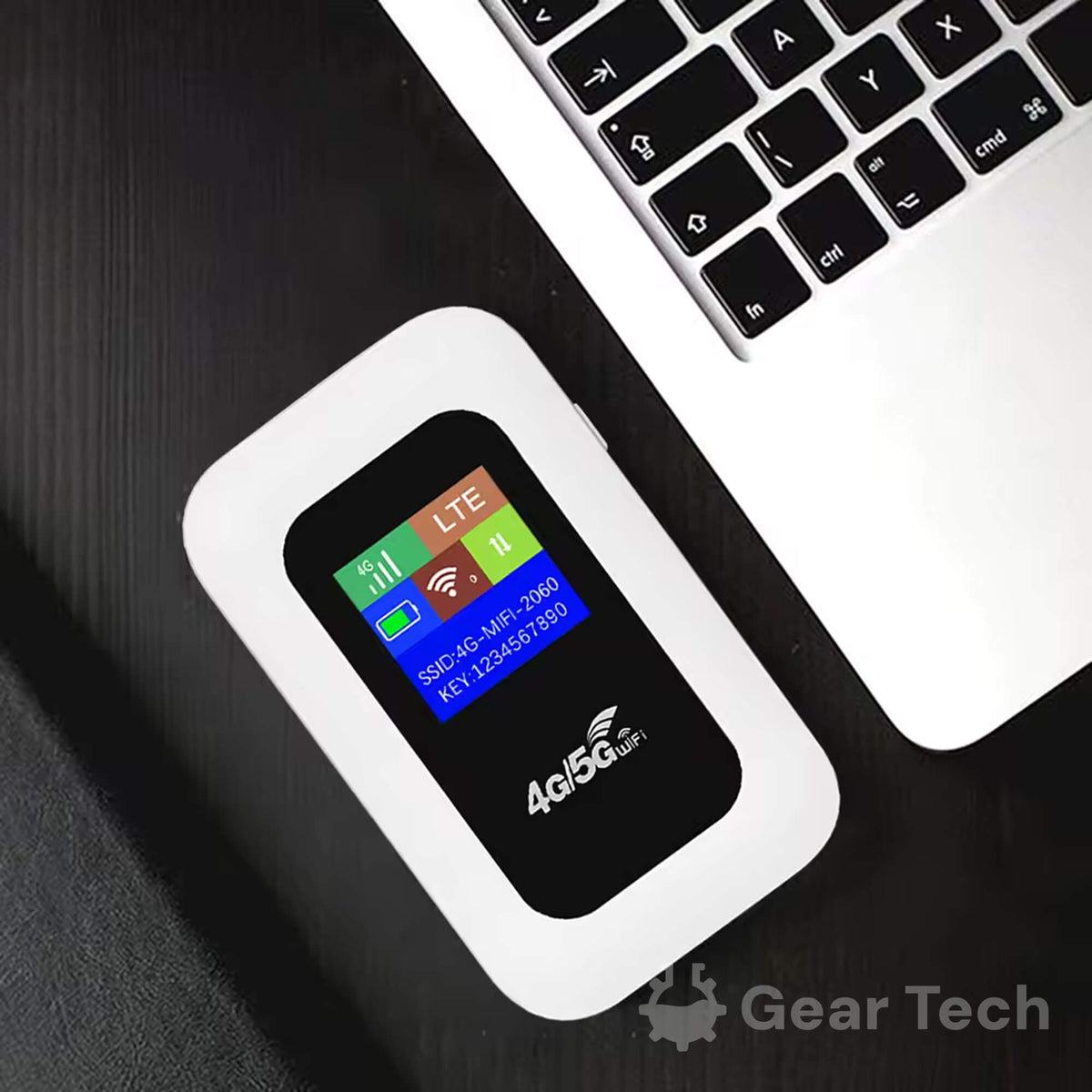 Draagbare WiFi‑Router met SIM‑Ondersteuning en Compacte Constructie