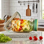 Saladecontainer Kunststof Uitloplekvrij Compact Ontwerp