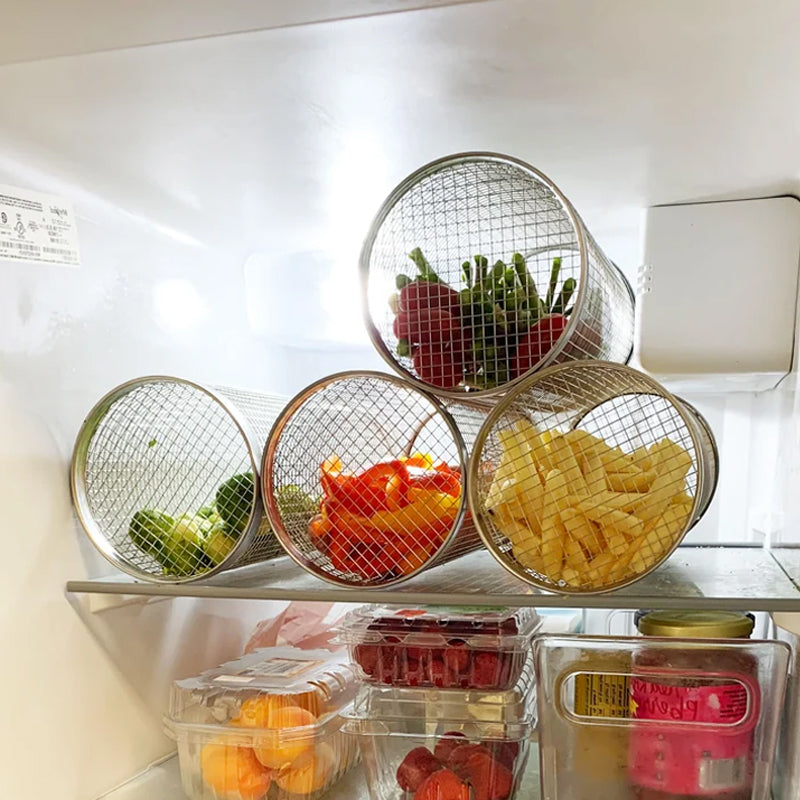 Draaibare Grillmand met Roestvrij Constructie