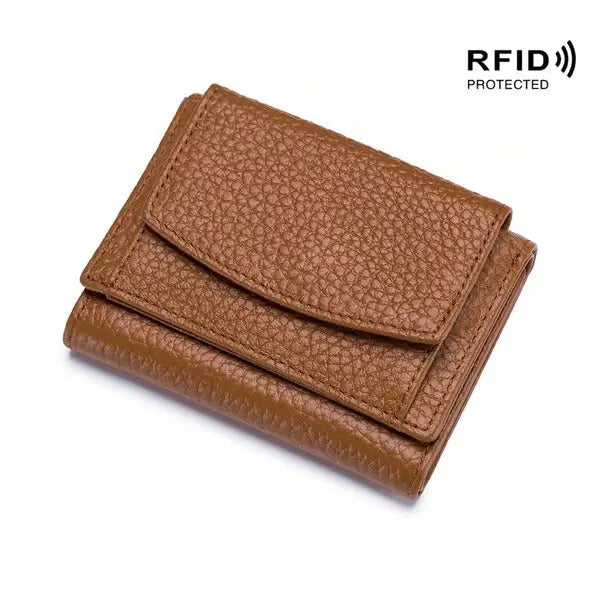RFID Portemonnee PU Leder Compact Ontwerp