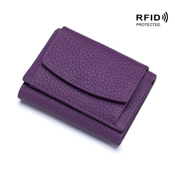 RFID Portemonnee PU Leder Compact Ontwerp