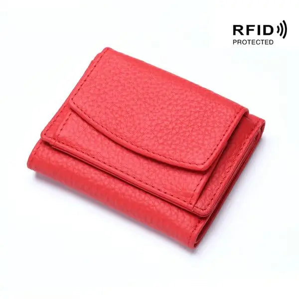 RFID Portemonnee PU Leder Compact Ontwerp