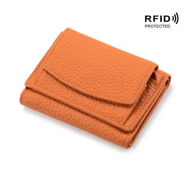 RFID Portemonnee PU Leder Compact Ontwerp