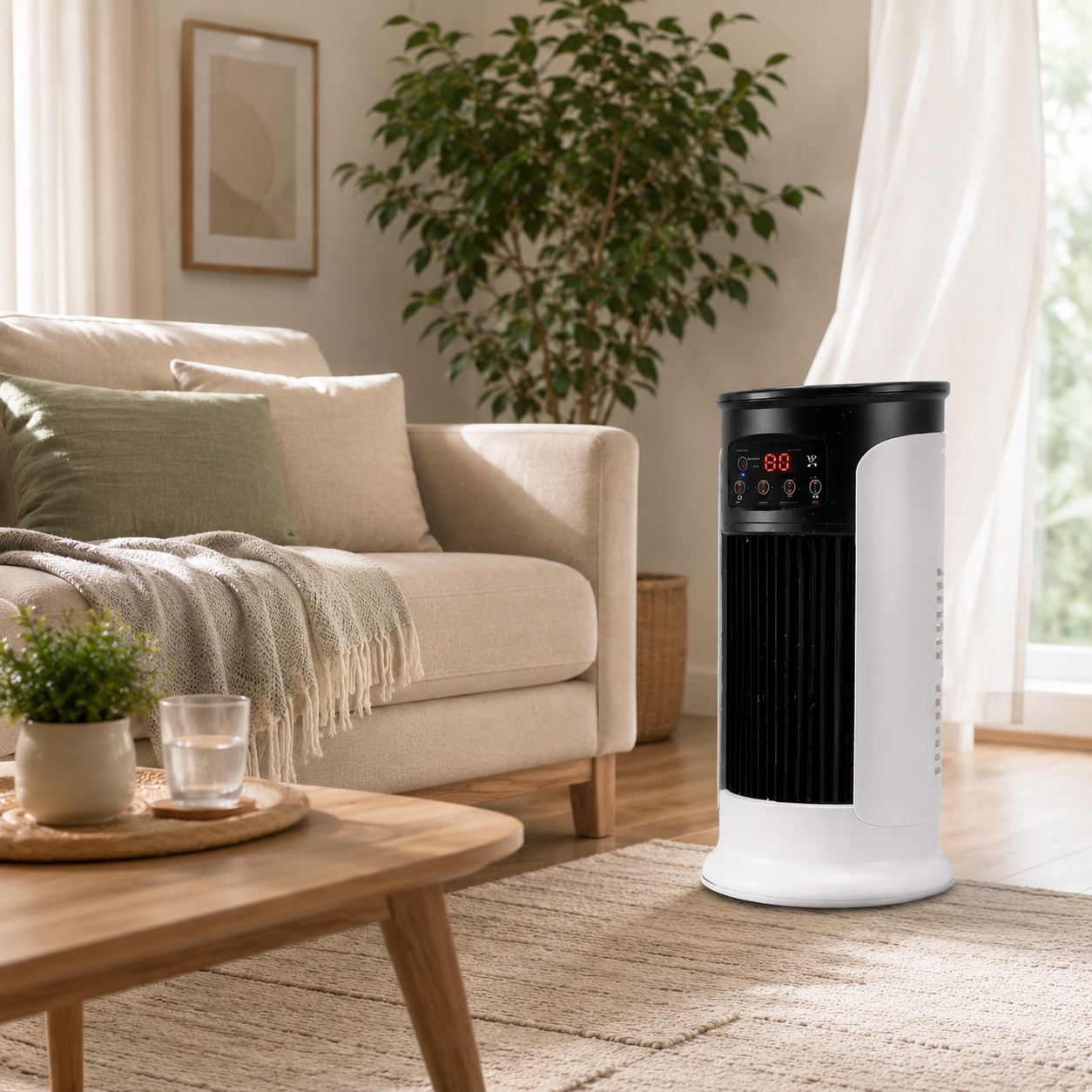 Compacte Draagbare Airconditioner voor Praktisch Binnengebruik en Persoonlijk Comfort