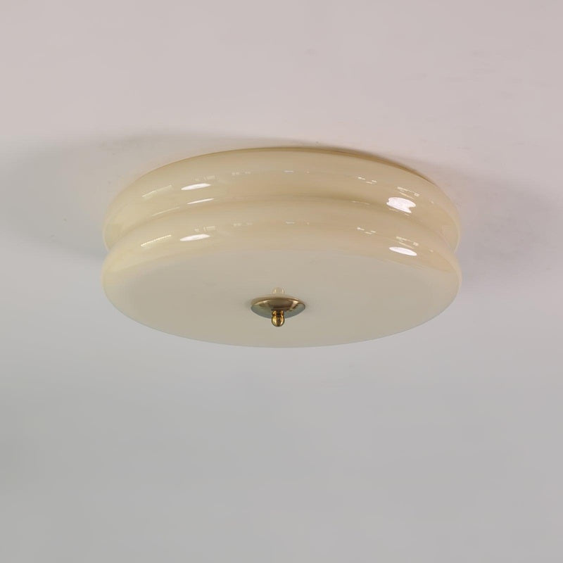 Plafondlamp Met Art Deco Vorm En Ingebouwde LED Voor Warme Sfeerverlichting