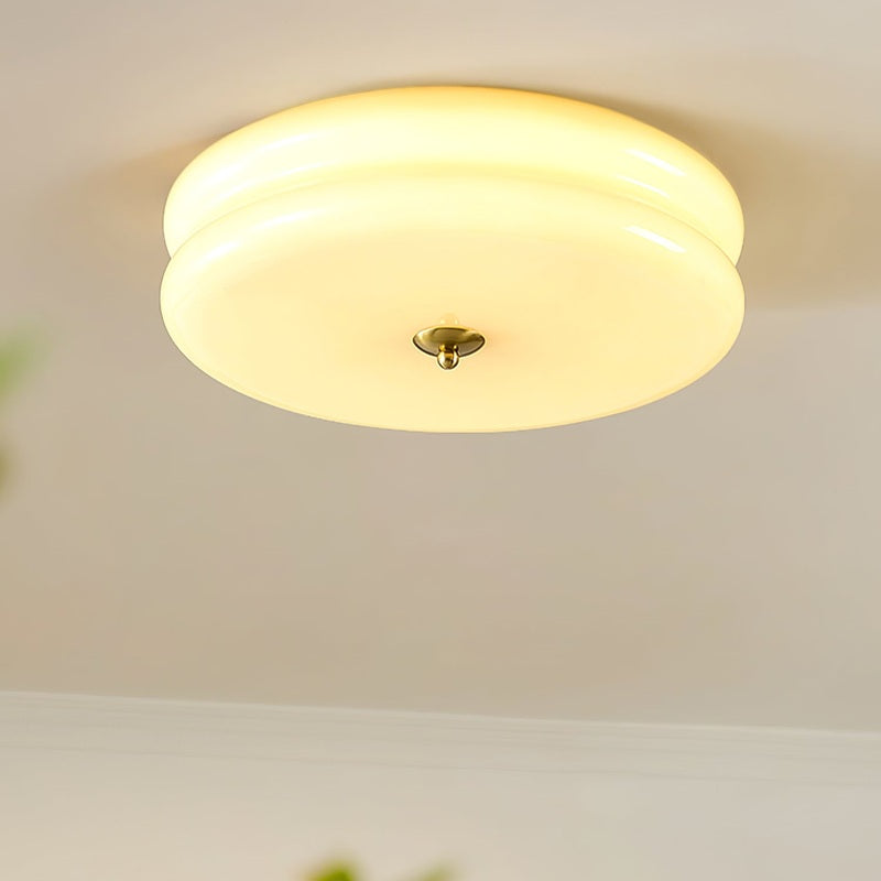 Plafondlamp Met Art Deco Vorm En Ingebouwde LED Voor Warme Sfeerverlichting