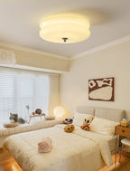 Plafondlamp Met Art Deco Vorm En Ingebouwde LED Voor Warme Sfeerverlichting