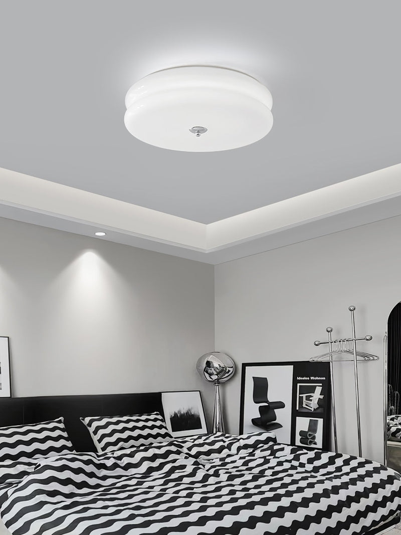 Plafondlamp Met Art Deco Vorm En Ingebouwde LED Voor Warme Sfeerverlichting