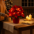 LED‑Bloemenlamp met Warme Gloed en Rustige Binnenverlichting