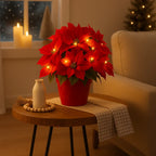 LED‑Bloemenlamp met Warme Gloed en Rustige Binnenverlichting
