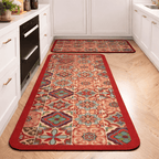 Antislip Keukenloper met Decoratief Patroon voor Keuken, Hal en Woonruimte