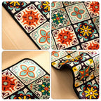 Antislip Keukenloper met Decoratief Patroon voor Keuken, Hal en Woonruimte