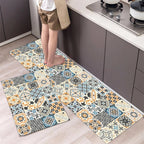 Antislip Keukenloper met Decoratief Patroon voor Keuken, Hal en Woonruimte