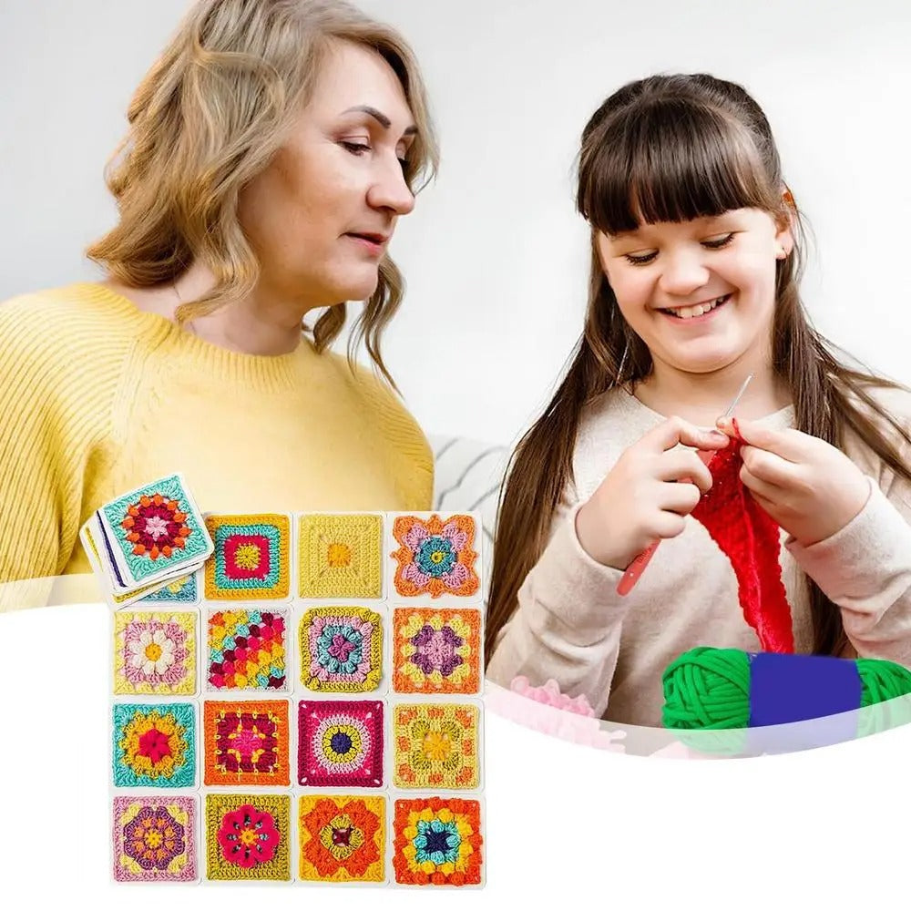 Haakkaarten‑Set voor Creatieve Ontwerpen en Draagbaar Handwerkplezier
