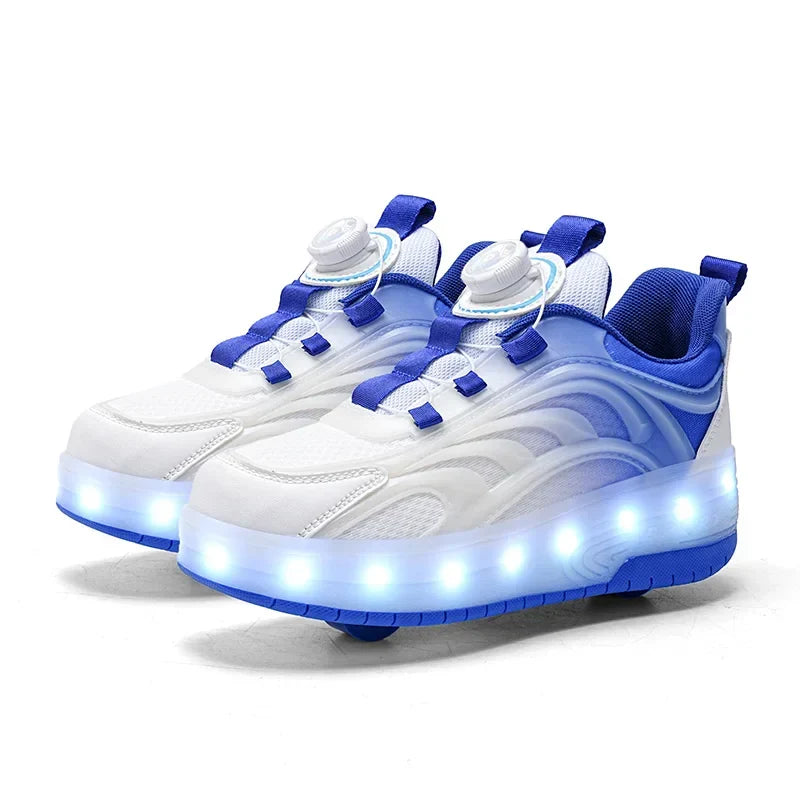 LED Rolschaats Sneakers Met Verlichte Wielen Voor Actieve Kinderen