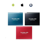 Externe SSD 2TB Aluminium Compact Hoge Snelheid