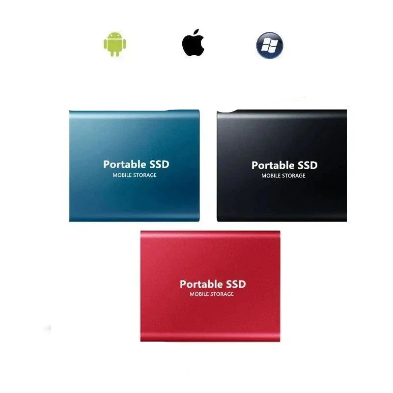 Externe SSD 2TB Aluminium Compact Hoge Snelheid