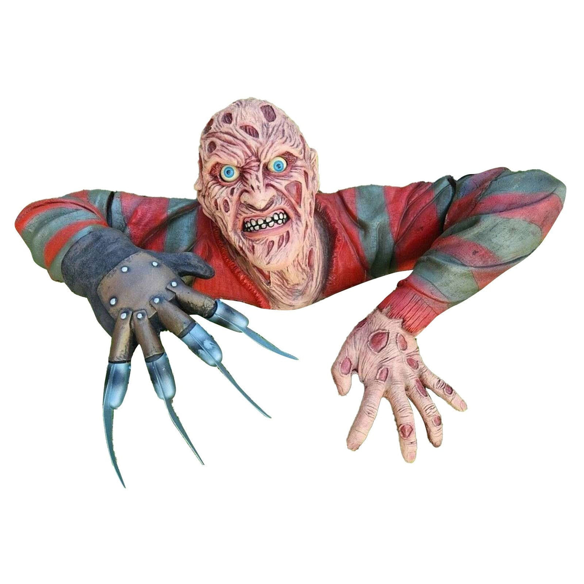 Griezelige Grafwandelaar Wanddecoratie Van Hars Voor Halloween En Horrorinterieurs
