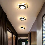 Kleine Moderne LED Plafondlamp met Innovatief 2‑Ringen Ontwerp voor Stijlvolle Binnenruimtes